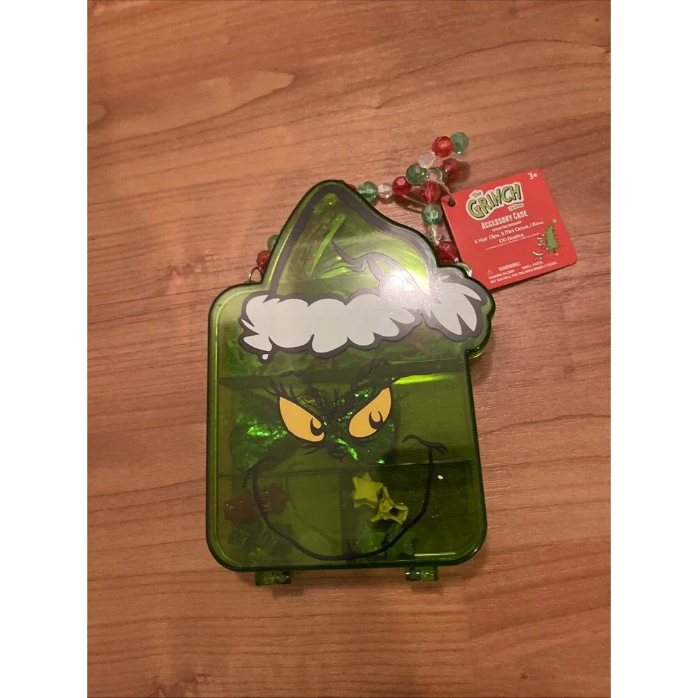 The Grinch Dr. Seuss Hair Accessory Purse Organizer Set for Girls
